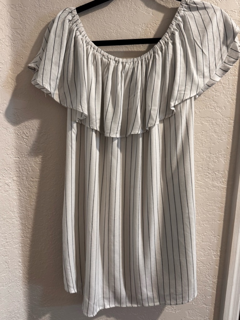 White Off Shoulder Dress